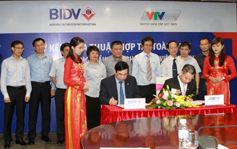 bidv cung ung dich vu tin dung cho vtvcab