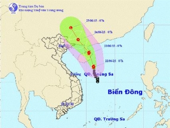 Bão số 1 sẽ gây mưa lớn cho các tỉnh miền Bắc