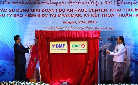 BIC chính thức khai trương Văn phòng đại diện tại Myanmar