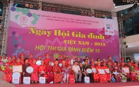 nhieu hoat dong y nghia trong ngay hoi gia dinh viet nam 2015