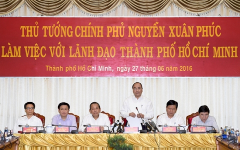 Thủ tướng: TPHCM phải là hòn ngọc chiếu sáng Biển Đông