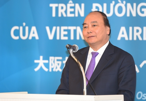Thủ tướng: Hàng không là phương tiện quan trọng nhất thúc đẩy hợp tác Việt-Nhật