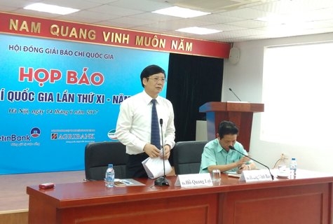 95 tác phẩm đạt Giải báo chí Quốc gia lần thứ XI