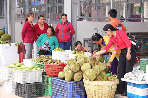 Đưa vào hoạt động chợ đầu mối nông sản lớn nhất Đông Nam Bộ