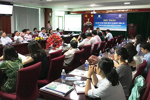 tp ho chi minh tang hieu qua tu chu tai chinh don vi su nghiep