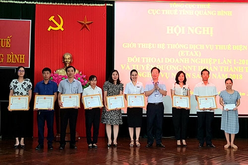 cuc thue quang binh tuyen duong doanh nghiep nop thue tot