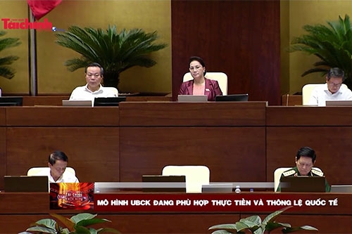 Mô hình UBCK đang phù hợp thực tiễn và thông lệ quốc tế