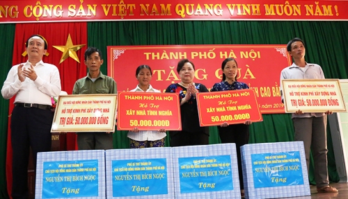 Hà Nội hỗ trợ Cao Bằng phát triển nhiều lĩnh vực