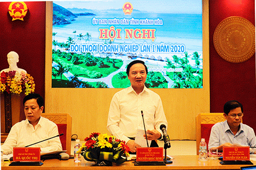 khanh hoa doi thoai voi doanh nghiep lan thu i nam 2020