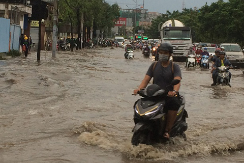 TP. Hồ Chí Minh còn 22 tuyến đường bị ngập nặng vào mùa mưa