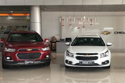 Thu hồi gần 14.500 xe Chevrolet do lỗi túi khí