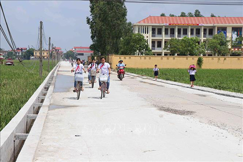 Huyện Thuận Thành, tỉnh Bắc Ninh đạt chuẩn nông thôn mới