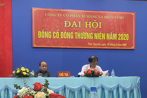 đại hội cổ đông xi măng la hiên