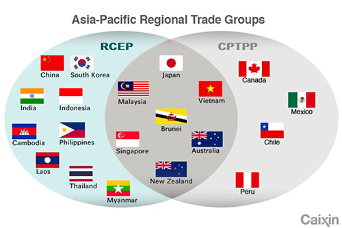 CPTPP và RCEP giúp hội tụ các nền kinh tế châu Á