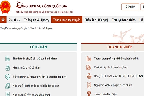 gan 4000 giao dich thanh toan truc tuyen nghia vu tai chinh ve dat dai