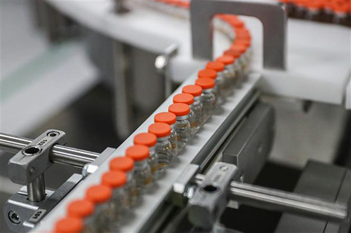 Dây chuyền sản xuất vaccine của hãng Sinovac Biotech (Trung Quốc)​