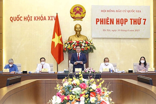 Thông qua nghị quyết công bố kết quả bầu cử, danh sách đại biểu Quốc hội khóa XV
