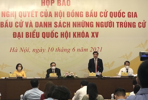 Công bố danh sách 499 đại biểu Quốc hội khóa XV