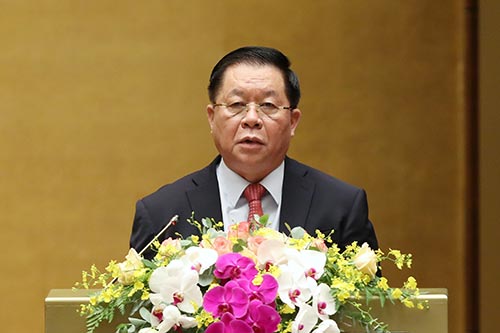 Trưởng Ban Tuyên giáo Trung ương Nguyễn Trọng Nghĩa phát biểu khai mạc Hội nghị.