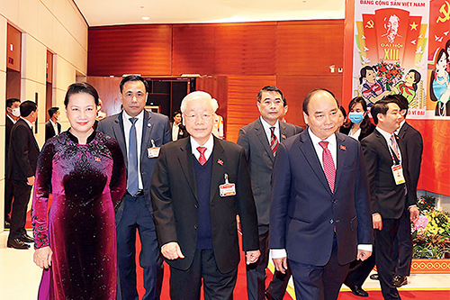 Tổng Bí thư, Chủ tịch nước Nguyễn Phú Trọng, Thủ tướng Chính phủ Nguyễn Xuân Phúc