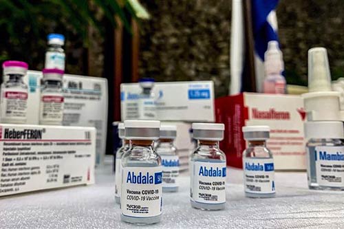 Vaccine Abdala ngừa COVID-19 của Cuba.