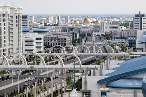 Thủ đô Ashgabat của Turmenistan