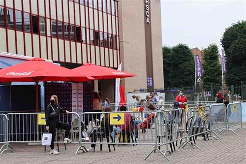 Sân vận động Lotto Park ở thủ đô Brussels