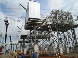 dong dien cong trinh tram bien ap 500 kv dak nong