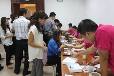 Hơn 200 đoàn viên Bộ Tài chính tham gia ngày hội hiến máu