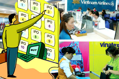 ipo vinatex, vietnam airlines