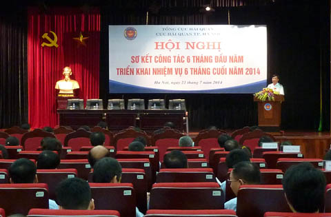 Hải quan Hà Nội: Quyết tâm hoàn thành chỉ tiêu thu ngân sách 2014