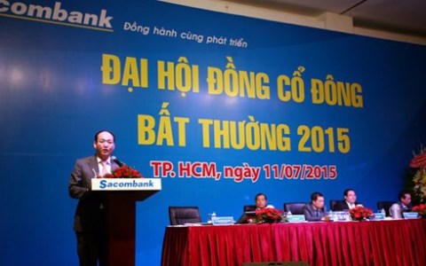 Cổ đông Sacombank thông qua đề án sáp nhập Southern Bank