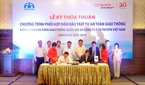 Ủy ban ATGT Quốc gia và TMV phối hợp đảm bảo an toàn giao thông