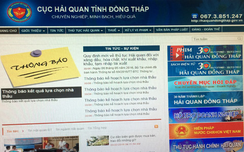 Cảnh báo website giả mạo cơ quan hải quan bán thanh lý xe nhập lậu