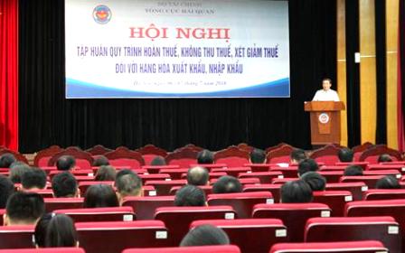 Hải quan phía Bắc tập huấn về miễn, giảm, hoàn thuế