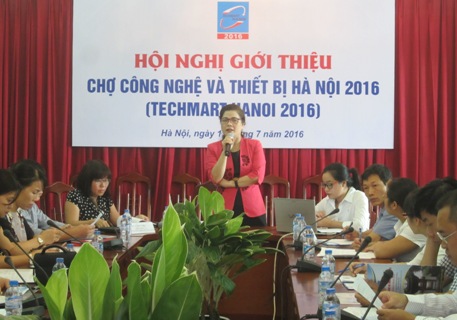 Khoảng 390 đơn vị sẽ tham dự Chợ Công nghệ và Thiết bị Hà Nội