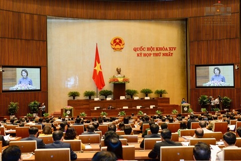Quốc hội khoá XIV khai mạc trọng thể Kỳ họp thứ nhất