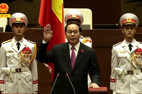 Ông Trần Đại Quang tái đắc cử Chủ tịch nước nhiệm kỳ 2016 - 2021