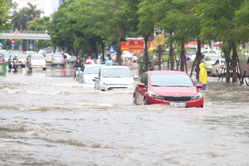 Mưa lớn diện rộng ở Bắc Bộ kéo dài đến 22/7