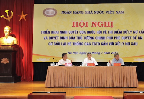 Thống đốc NHNN ban hành Chỉ thị về thí điểm xử lý nợ xấu