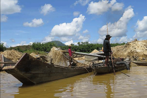 Tăng cường quản lý hoạt động khai thác cát, sỏi
