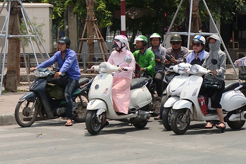 Bão số 5 không vào Việt Nam, miền Bắc nắng nóng diện rộng