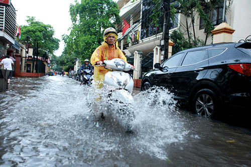 Bắc Bộ, Bắc Trung Bộ mưa vừa, mưa to đến hết 17/7