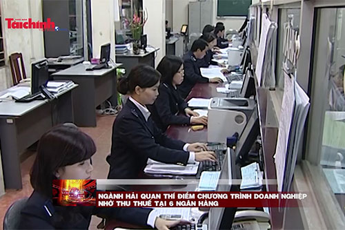 Ngành Hải quan thí điểm chương trình Doanh nghiệp nhờ thu thuế tại 6 ngân hàng