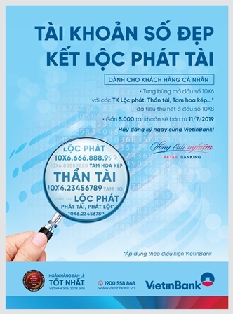 vietinbank mo ban them 5000 so tai khoan thanh toan theo yeu cau