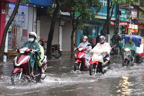 Mưa lớn diện rộng ở vùng núi và Trung du Bắc Bộ