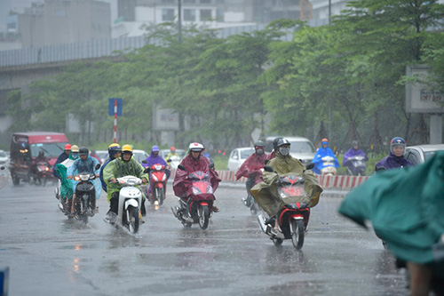 Thời tiết ngày 2/7: Bắc Bộ mưa dông, đề phòng thời tiết nguy hiểm