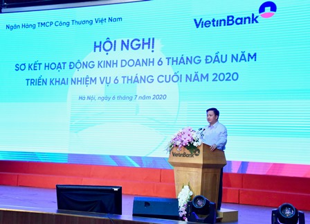 6 tháng đầu năm 2020, dư nợ tín dụng tại VietinBank tăng 4,5 nghìn tỷ đồng