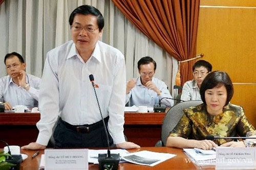 Khởi tố bị can đối với cựu Bộ trưởng Bộ Công thương Vũ Huy Hoàng