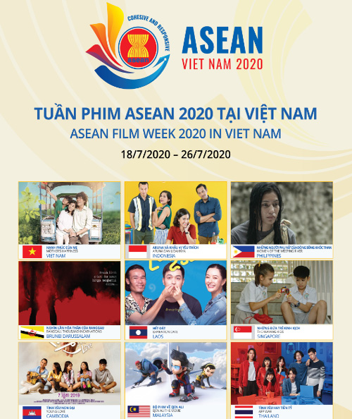 9 bộ phim tham dự Tuần phim ASEAN 2020